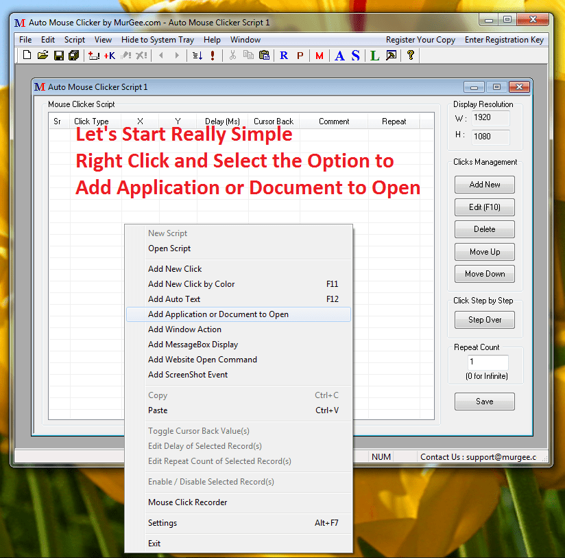 Auto Mouse Clicker Step by Step Tutorial